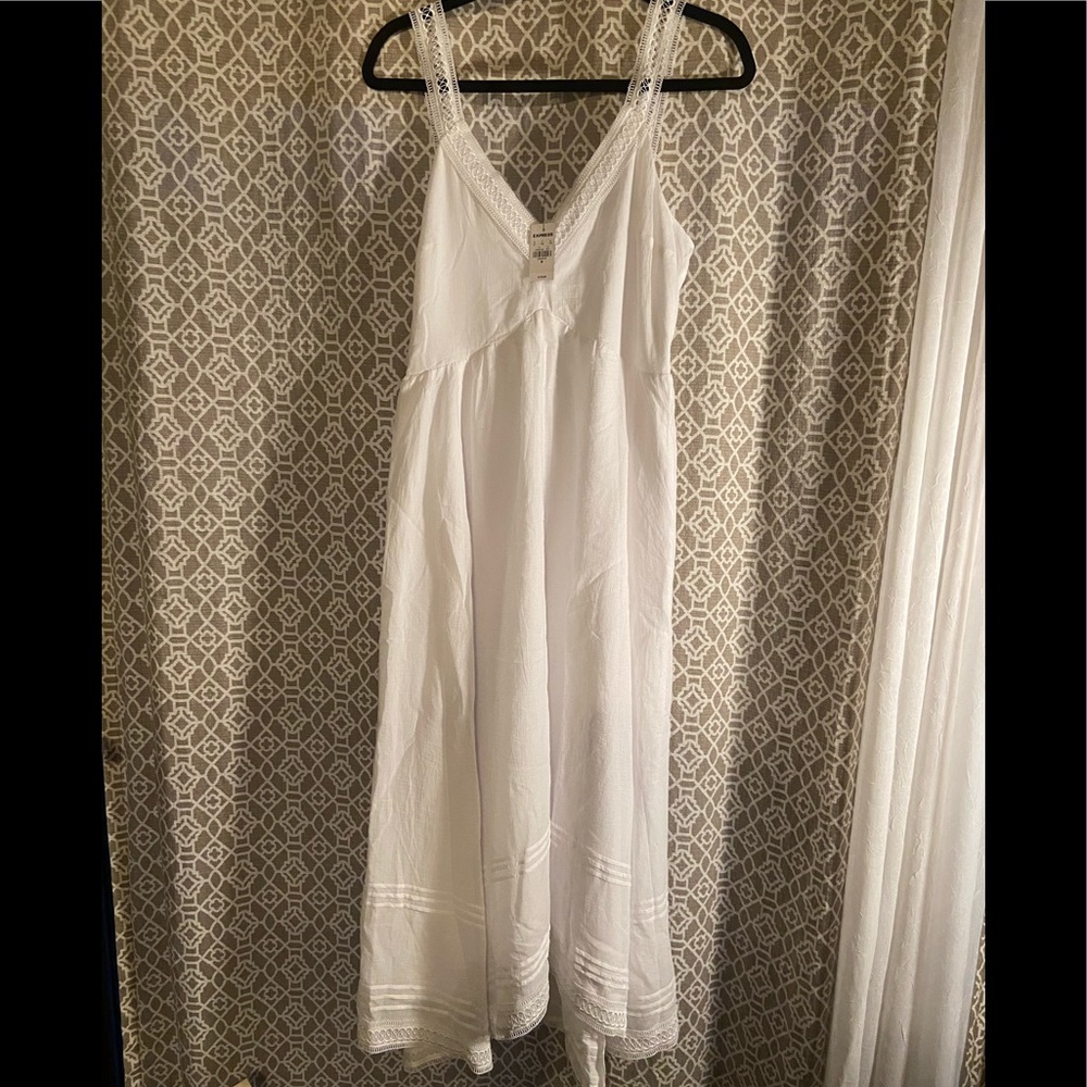 Express White Sun dress